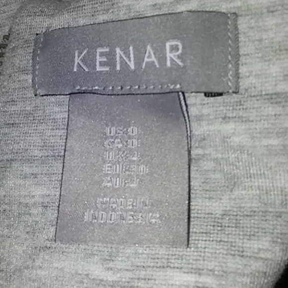 Kenar Gray A line Shift Dress - Picture 3 of 4